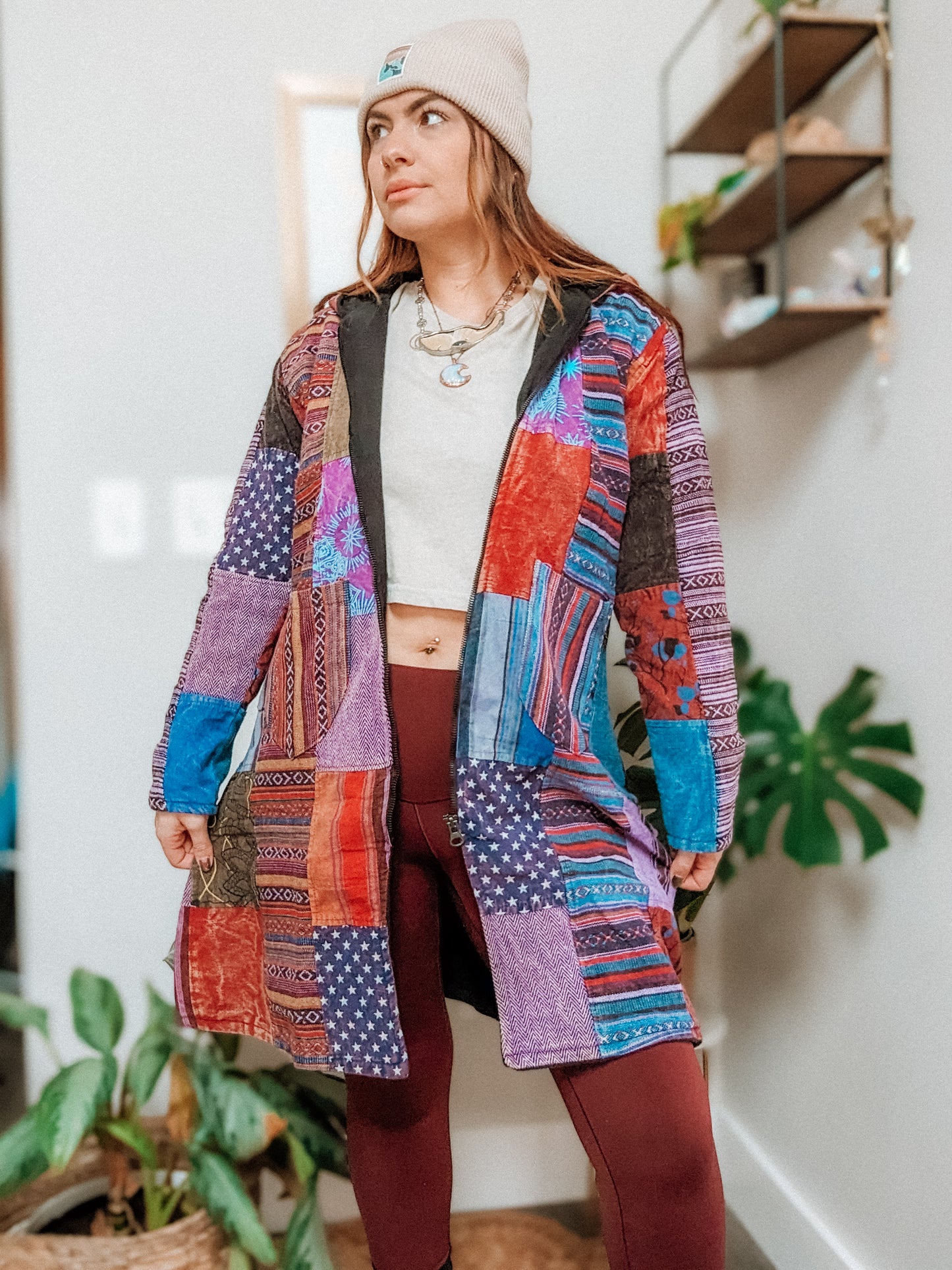 "Razzle Dazzle" Long Jacket