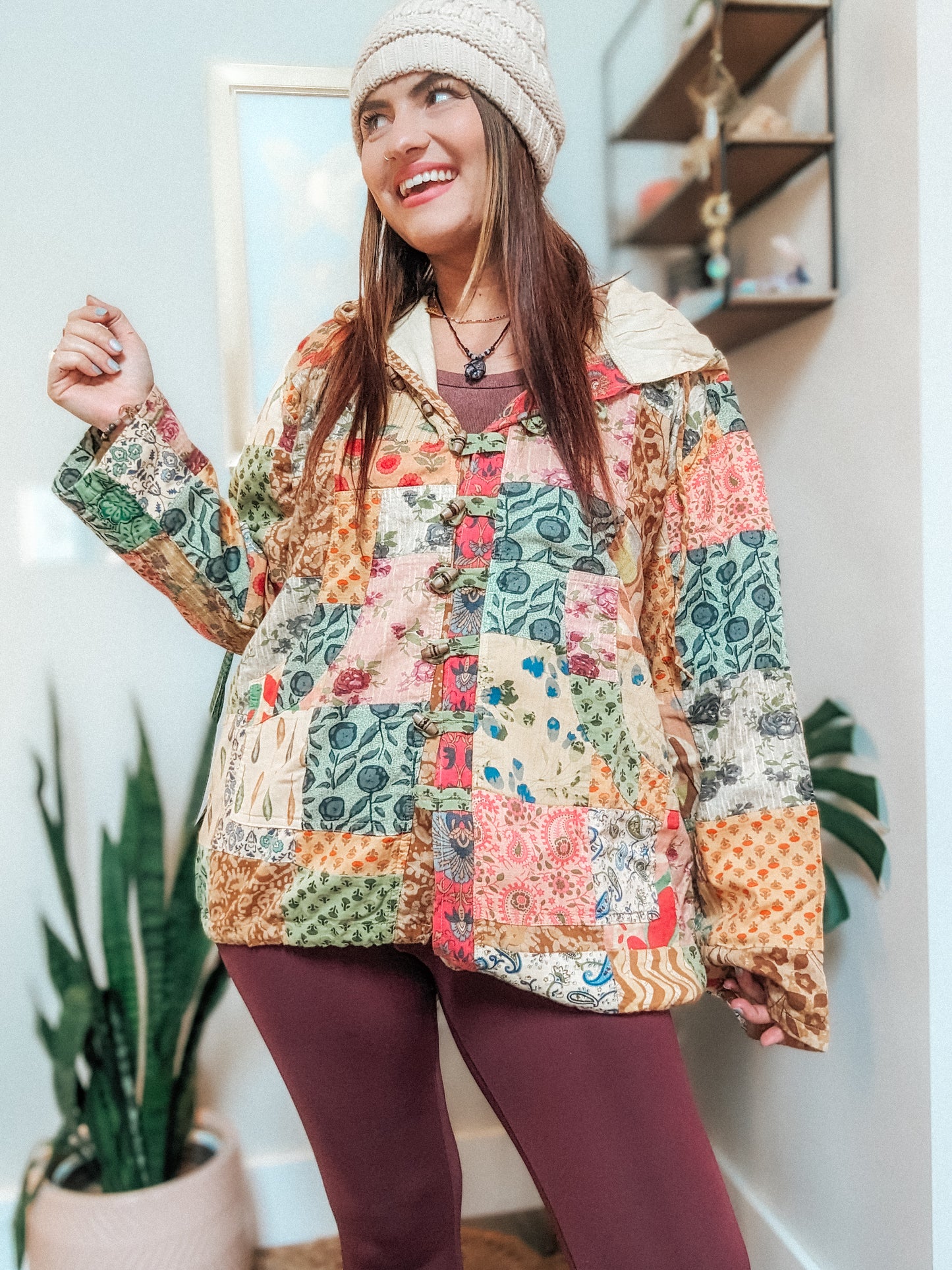 "Shake It Up" Patchwork Jacket