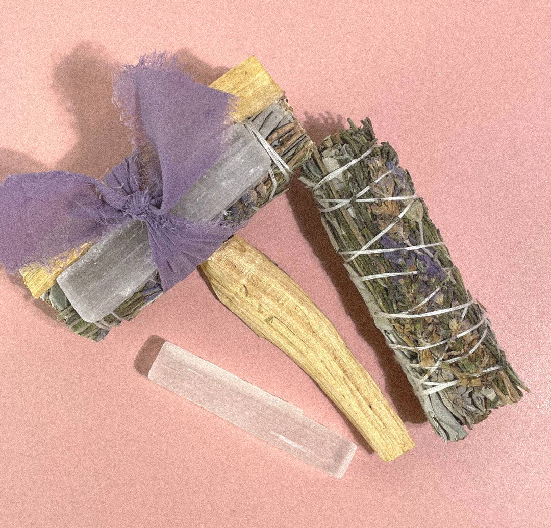 Lavender + White Sage Protection Bundle