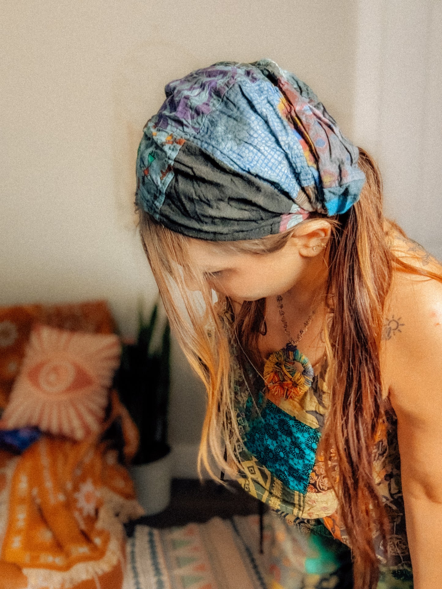 "A Vibe" Patchwork Headwrap