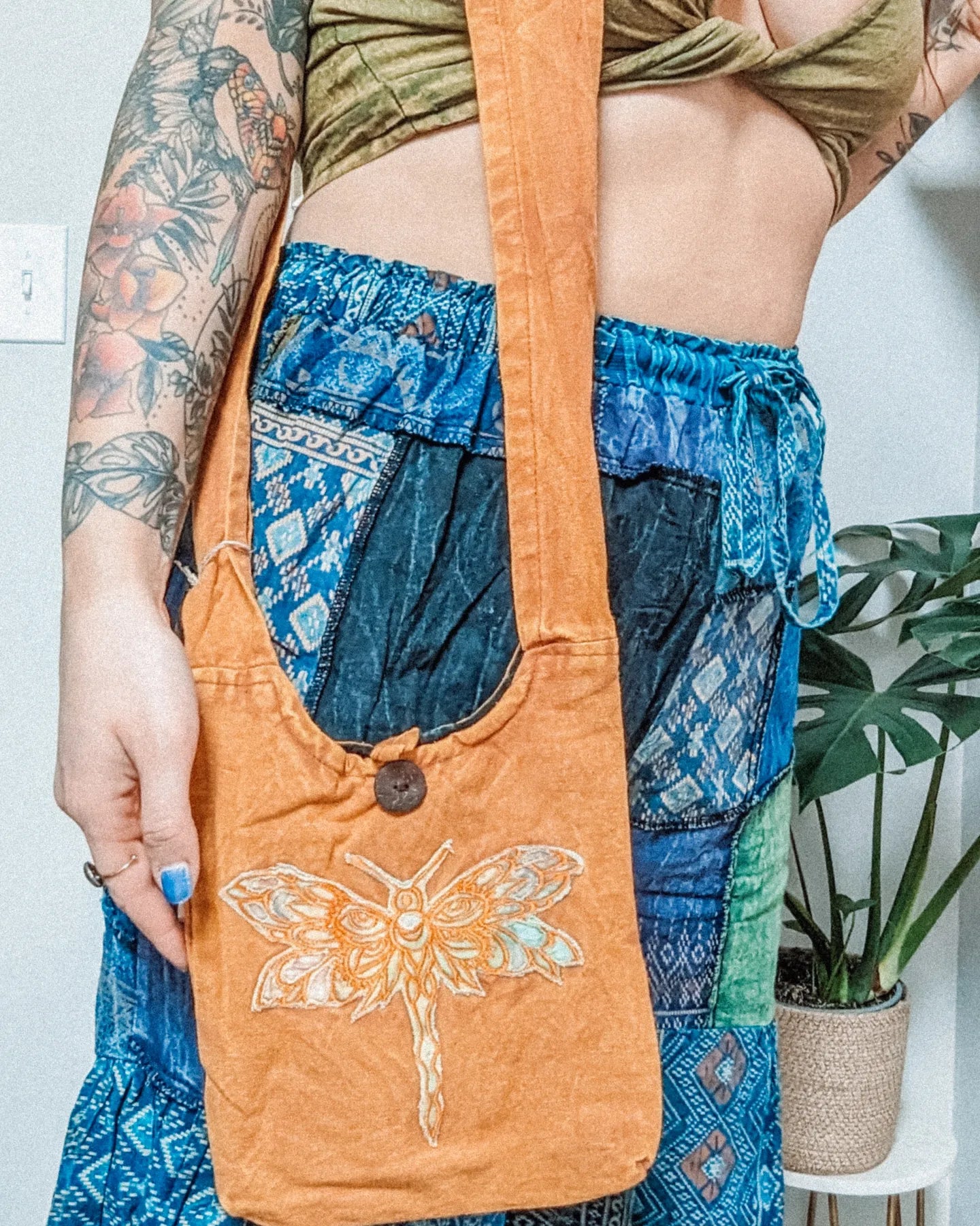 "Flutter" Small Crossbody Bag